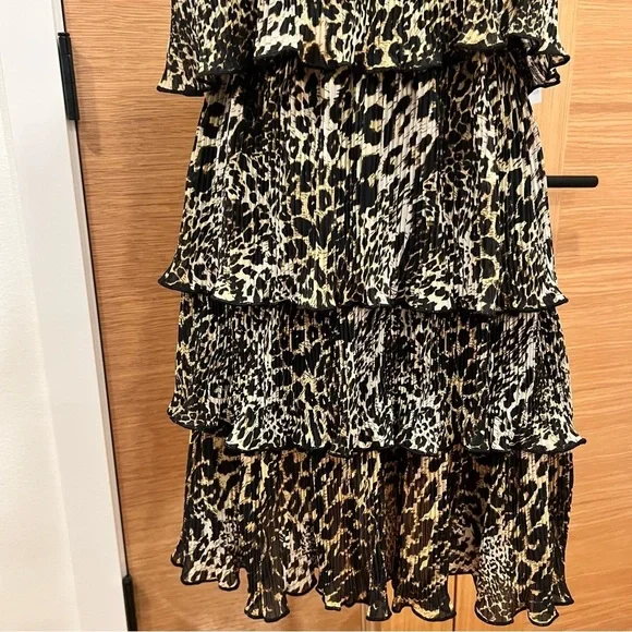 Melloday | Size Small | Antheia Dress |  Leopard Print Open Back | NWT - Picture 5 of 15